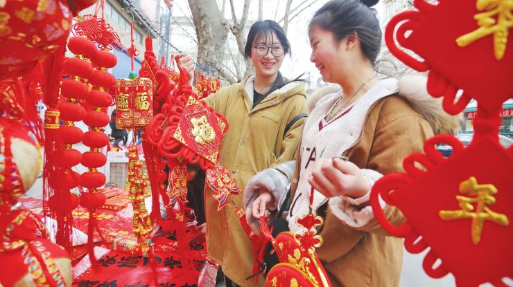 滁州：春节到 买年货