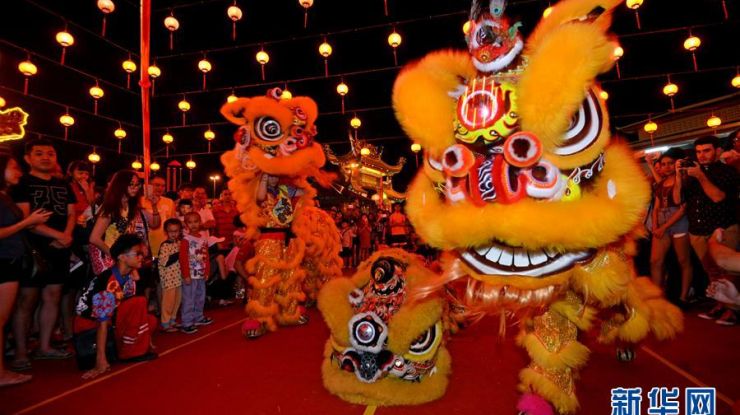 世界各地庆祝中国农历新年