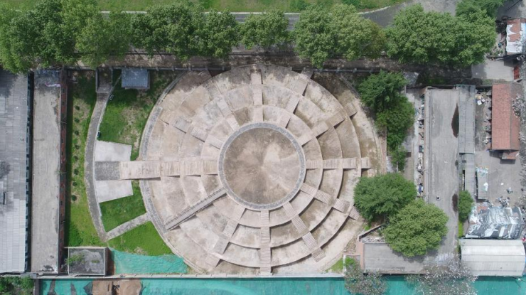 唐代千年天坛遗址隐匿西安小巷