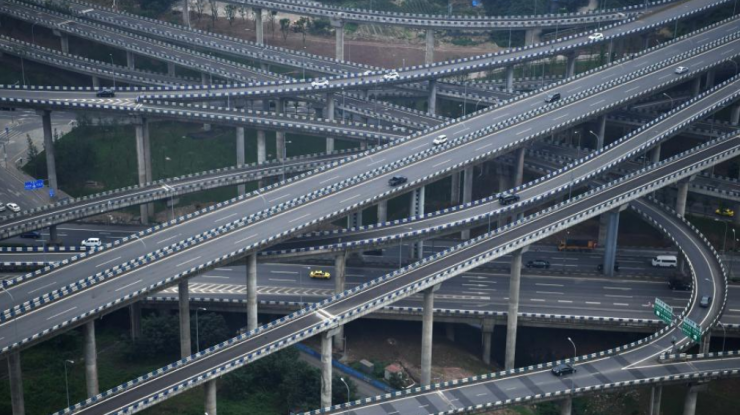 重庆主城“最复杂”立交桥完工