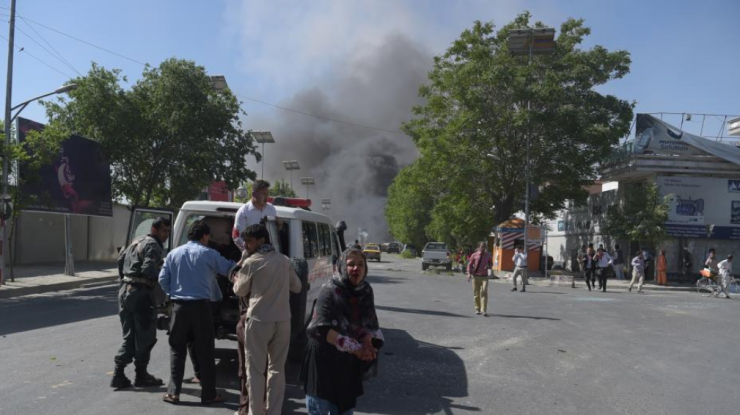 阿富汗喀布尔使馆区发生爆炸