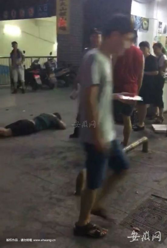 肥东一男子因停车问题 被排挡老板持刀砍伤