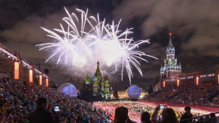 2017国际军乐节在莫斯科开幕