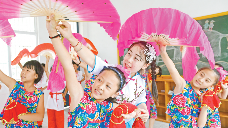 滁州：非遗传承进校园