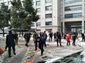 滁州市人社局文明志愿者与“雪”奋战再出征！