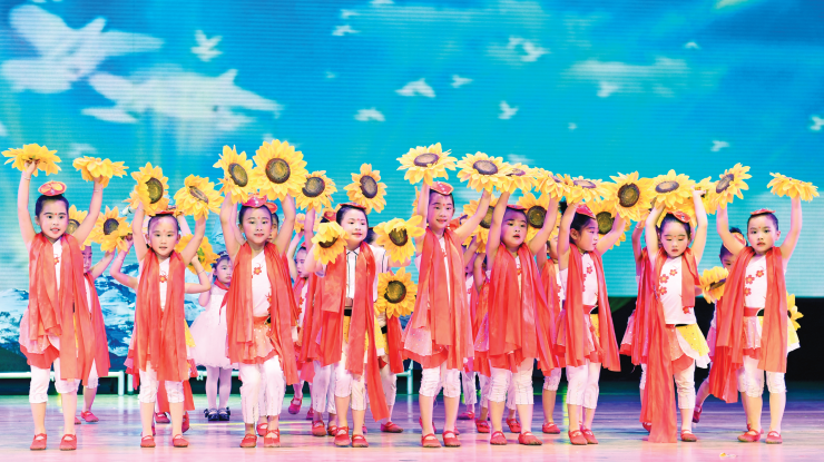 滁州：童心飞扬秀才艺