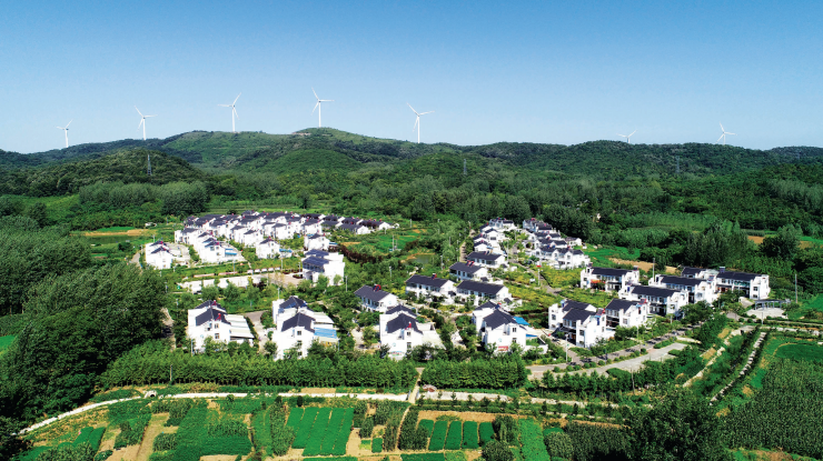 全椒周洼新村：生态宜居山村美