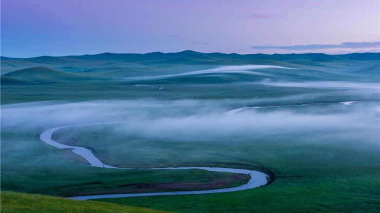 天下第一曲水——莫日格勒河