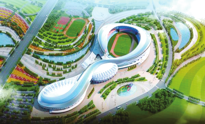 奥体中心将成滁城新地标