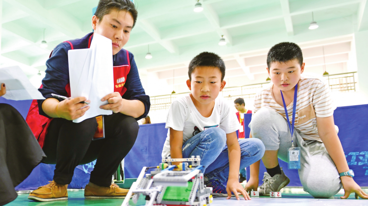 青少年机器人大赛滁州开赛
