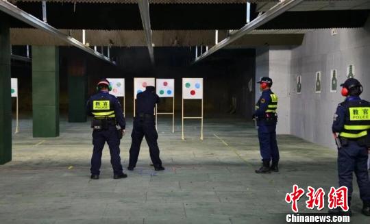 比武现场(安徽省公安厅供图)