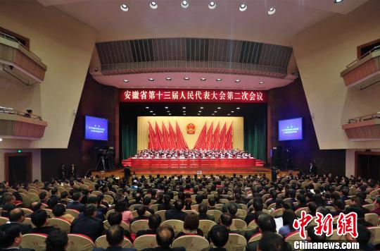 安徽省十三届人大二次会议闭幕