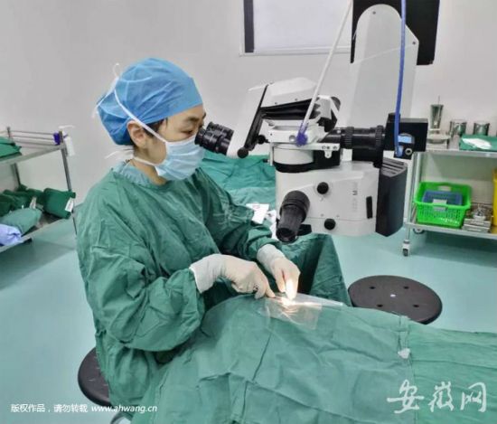 2：捐献的一对角膜成功移植给两名眼疾患者。