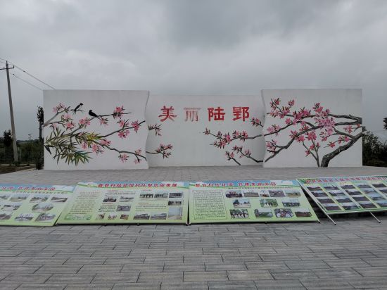 陆郢村乡村一隅。季晓佳摄