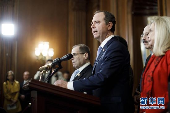 (国际)(2)美国会众议院司法委员会宣布对特朗普的弹劾条款