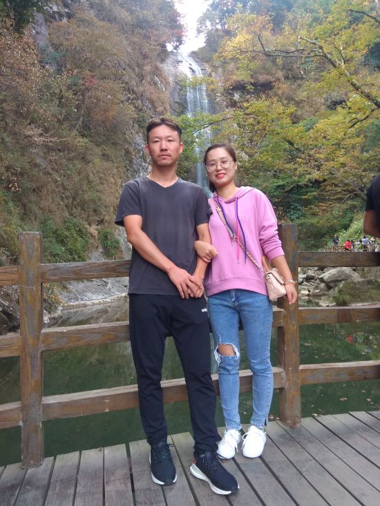 陈克亮、陈洁合照