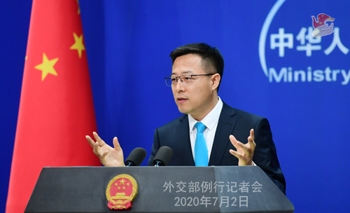 外交部用四个&ldquo;无知&rdquo;驳斥蓬佩奥涉港言论 