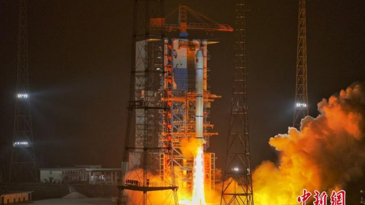 中国成功发射遥感三十号07组卫星