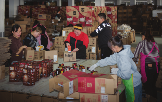 “双十一”销售忙