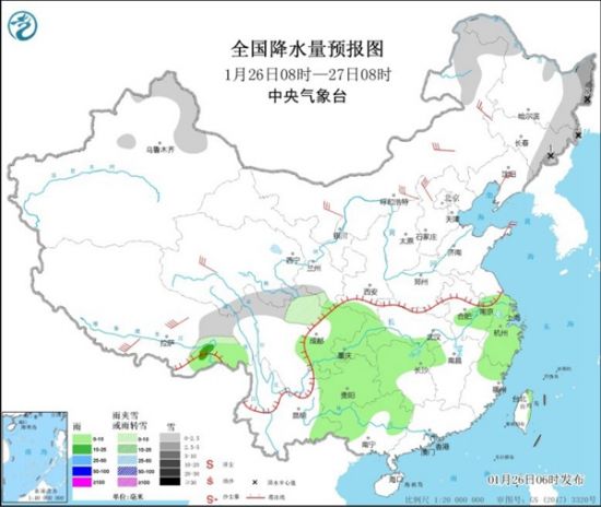 东北降雪频繁 华北等地仍多雾和霾