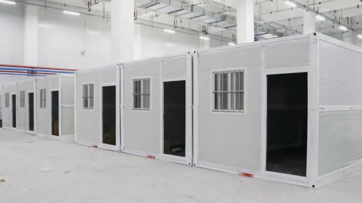 吉林通化1186套隔离方舱已全部组装完毕