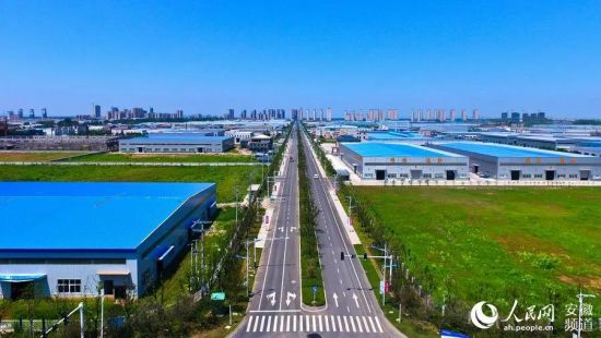 滁州市来安县汊河经开区通过承接长三角产业转移,打造产业新城。来安县汊河经开区供图