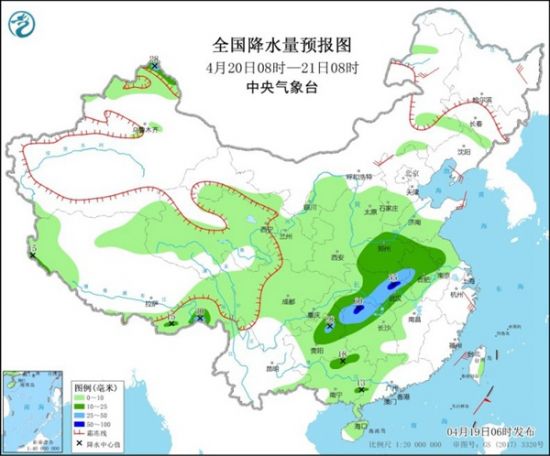 南方雨势减弱 北方多地气温创今年来新高