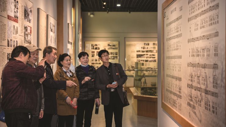 皖东烈士陵园成党史学习教育“热地”