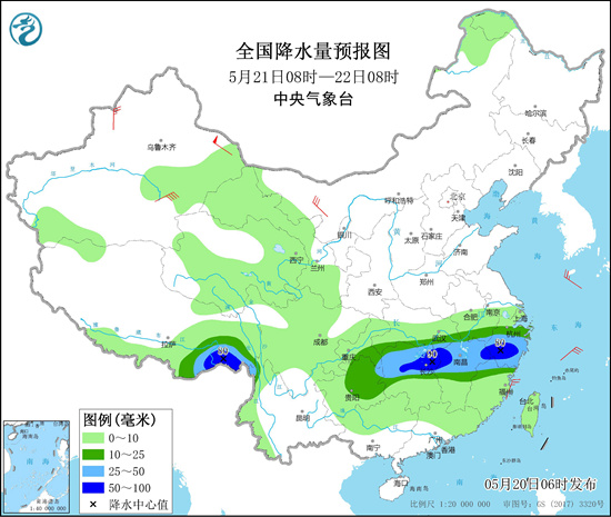 江南等地暴雨连连 华北开启入夏进程