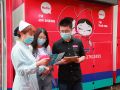 全国首个高校献血方舱投用