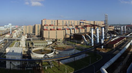 荣获鲁班奖和国家优质工程金奖的宝钢湛江炼钢工程