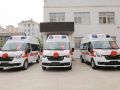 凤阳爱心企业捐赠3辆负压式救护车