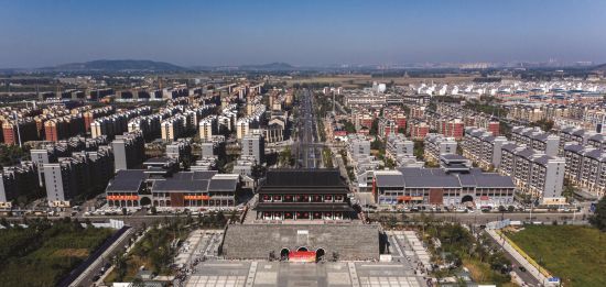 凤阳新城。 裴丽莎摄