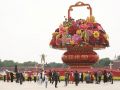 花团锦簇迎国庆