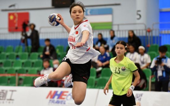 赛场上的刘学丹