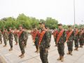 欢送新兵光荣入伍