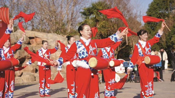 非遺迎新年 文化潤(rùn)民心