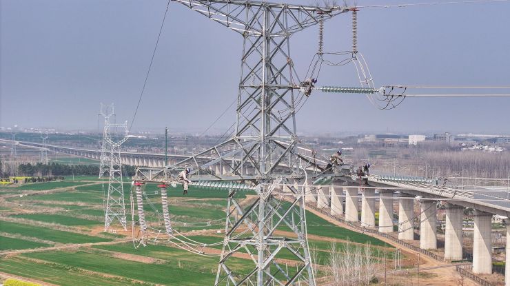 中煤新集滁州电厂送出工程投运