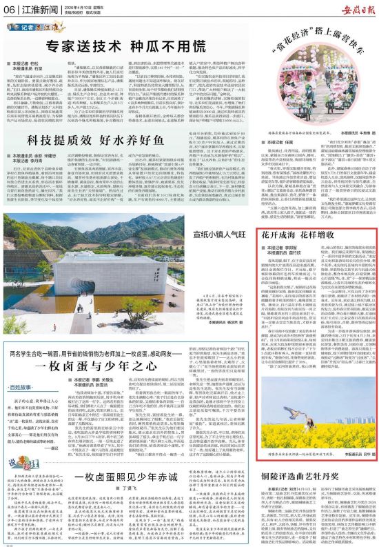 《安徽日报》（2026年4月10日6版）