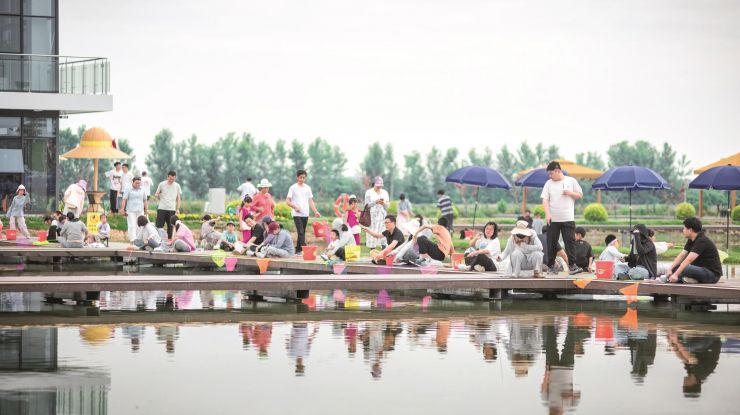 虾韵水乡引客来