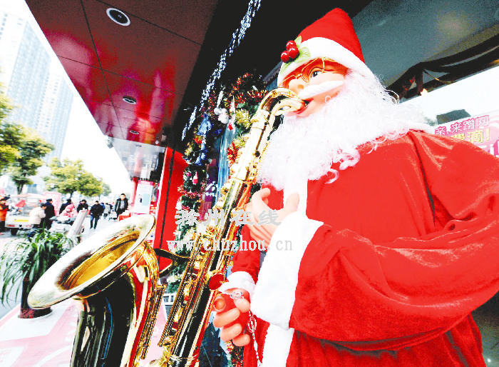 圣诞临近节味浓