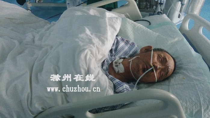 滁州在线-社会民生-滁州：老人出了车祸 家人快来照顾