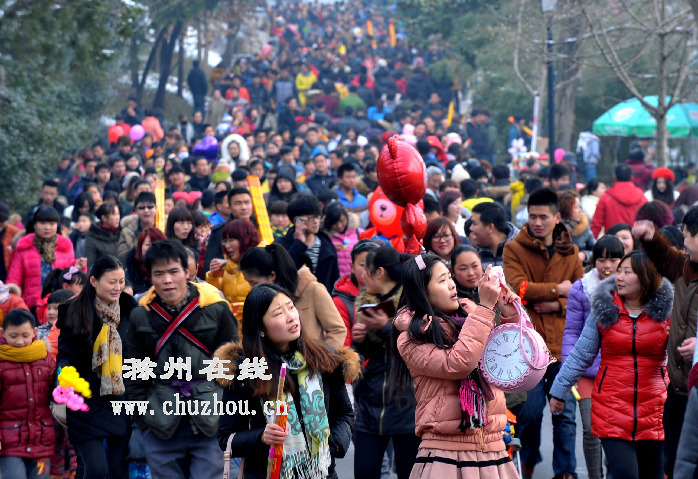 滁州在线-社会民生-滁州：民俗庙会闹新春