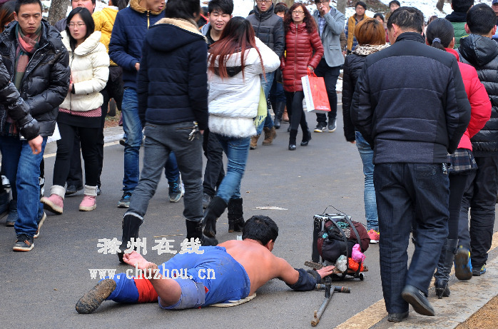 滁州在线-社会民生-滁州琅琊山庙会花絮随拍