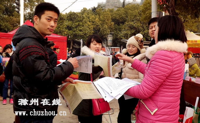 滁州在线-滁州要闻-惠民政策“赶”庙会