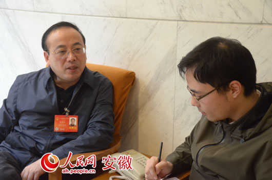 人民网专访滁州市长张祥安