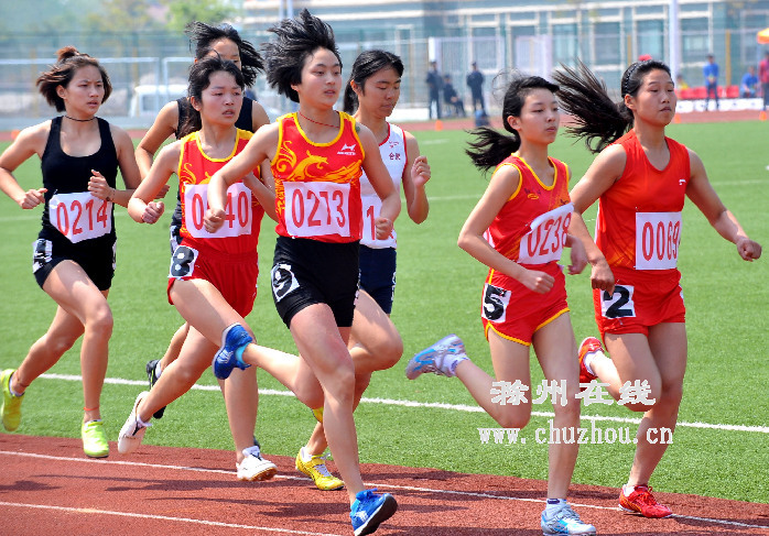 滁州在线-社会民生-全省中学生田径运动会滁州开幕