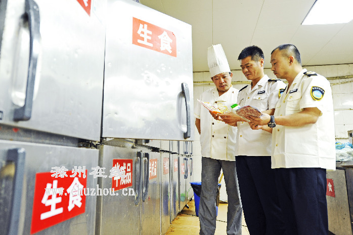 滁州在线-社会民生-滁州：食品安全检查为高考生护航