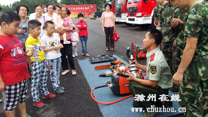 滁州在线-滁州要闻-消防安全从娃娃抓起