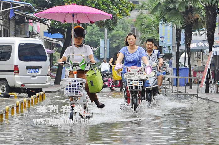 滁州在线-社会民生-两场大雨连袭滁州